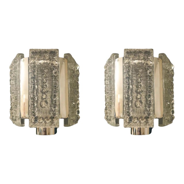 1960s Modernist Sconces, a Pair For Sale