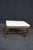Wood Hollywood Regency Gilt Footstool For Sale - Image 7 of 8