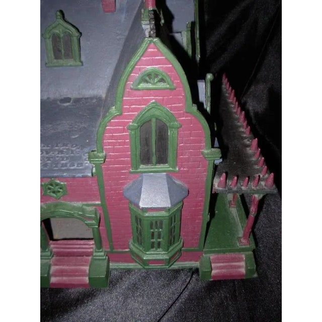 Metal American Miller Cast Iron Birdhouse For Sale - Image 7 of 10