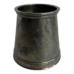 Tapered Silver Plate Cup