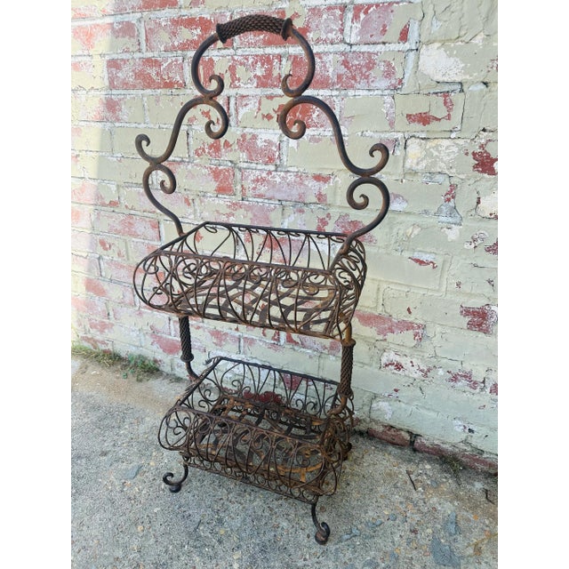 Vintage Plant Stand For Sale In Charleston - Image 6 of 10