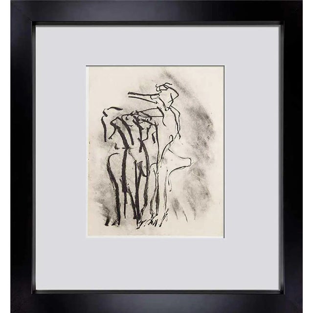 Black 1988 Willem De Kooning Framed Lithograph For Sale - Image 8 of 8