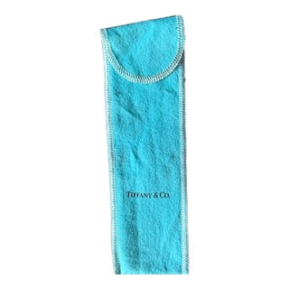 Tiffany & Co. Silverplate Metric Ruler – 7" | New in Authentic Pouch For Sale