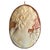 Italian Neapolitan Gold-Carved Shell Cameo Brooch Pendant, 1988 For Sale - Image 17 of 17