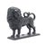 Metal English Victorian Cast Lion Doorstop, C. 1850-1900 For Sale - Image 7 of 7