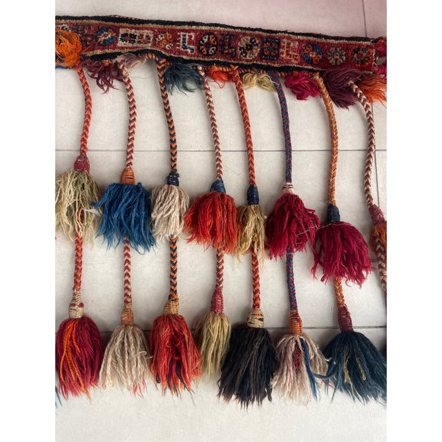 Qashqai Persian Camel Trapping Textile For Sale In San Francisco - Image 6 of 10