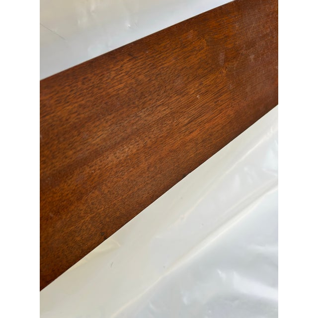 Wood 1920s Complete Full Size Walnut Spindle Bed For Sale - Image 7 of 9