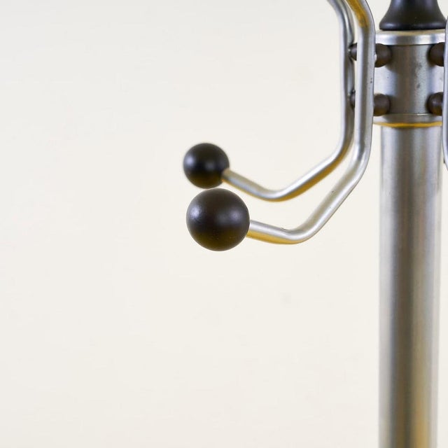 Industrial Coat Rack in Metal For Sale - Image 4 of 7