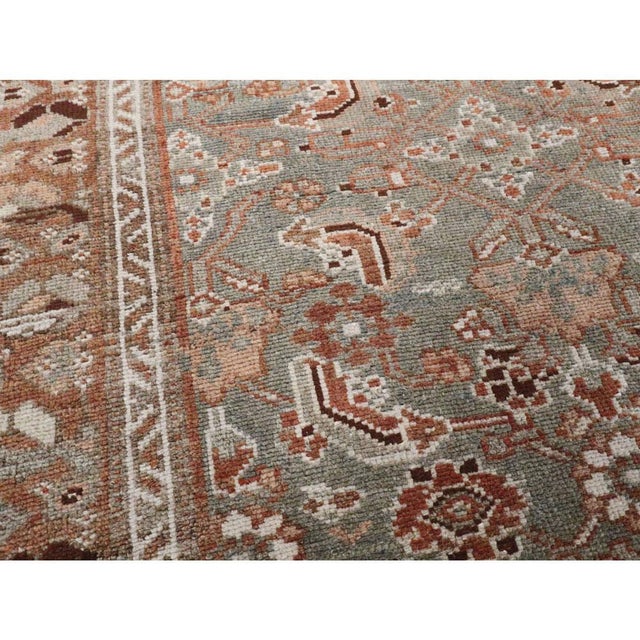 Galerie Shabab Collection Early 20th Century Persian Malayer Throw Rug For Sale In New York - Image 6 of 10