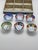 1920s Japanese Hand Painted Sake Set - Set of 6 For Sale - Image 9 of 13