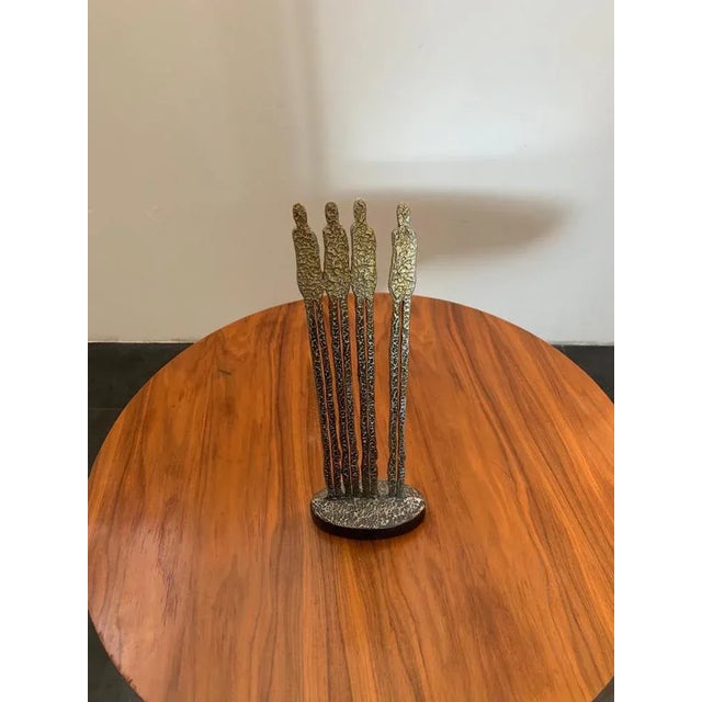 1970s Wrought Iron Sculpture from Philiform For Sale - Image 5 of 10