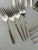 Art Deco 1935 1881 Roger's Oneida Ltd. "Capri" Pattern Silver Plates Flatware Set 20 Pcs. Servise 4, in very good...