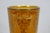 Antique Moser Bohemian Czech Amber Cut to Clear Crystal Trumpet Vase 14" For Sale - Image 9 of 14