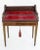 19th c. French Paul Sormani French miniature cylinder writing desk with brass mountings and velvet writing surface....
