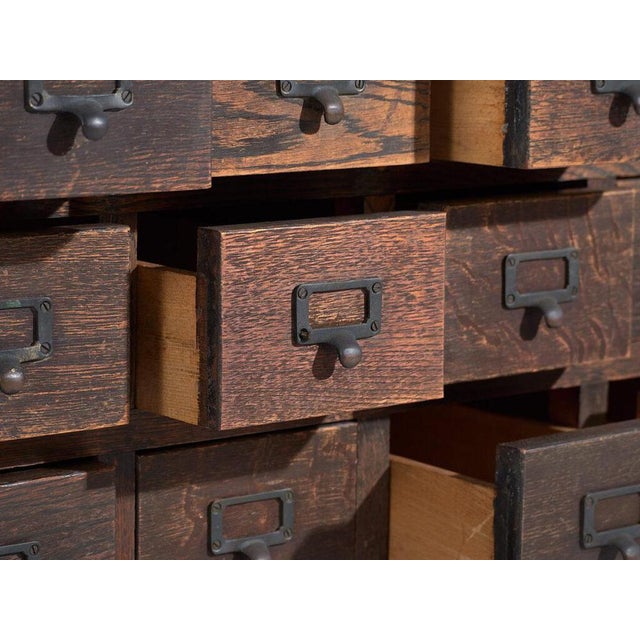 Antique Japanese Pharmacy Sideboard For Sale - Image 5 of 12
