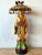 Vintage Asian Carved Asian Figure With Umbrella Hat For Sale In West Palm - Image 6 of 6