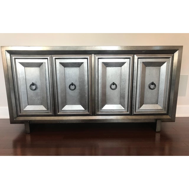 Credenza has some damages due to moving that needs refinishing