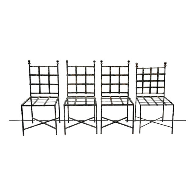 Vintage Chairs, 1950s, Set of 4 For Sale