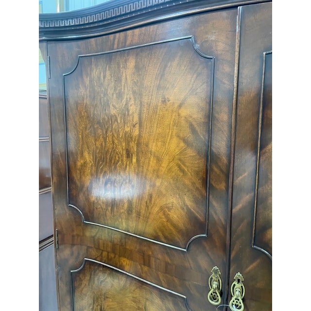 Chestnut Early 20th Century Armoire by Waring & Gillows For Sale - Image 8 of 14