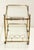 Mid 20th Century French Two-Tiered Rolling Drinks Cart of Brass and Glass For Sale - Image 5 of 8