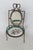 Victorian Brass and Porcelain Miniature Chair Mirrored Pocket Watch Holder 5052b For Sale - Image 4 of 18
