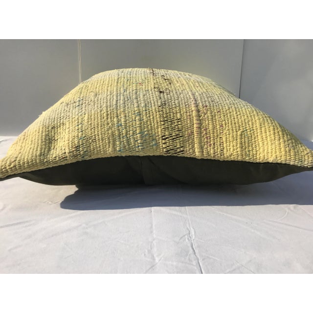 Yellow Kilim Pillow Cover Chairish