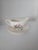 Antique White Vintage Gravy Boat With Underplate For Sale - Image 8 of 9