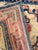 Navy Blue Mid-20th Century Chinese Art Deco Rug 2'0" X 2'2" For Sale - Image 8 of 8