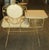 Metal Antique Vintage Telephone Gossip Metal Ornate Bench For Sale - Image 7 of 7