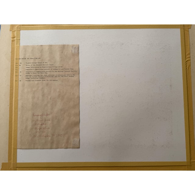 1980s Rosemary Beaton, Landscape, 1985, Mixed Media on Paper For Sale - Image 5 of 10