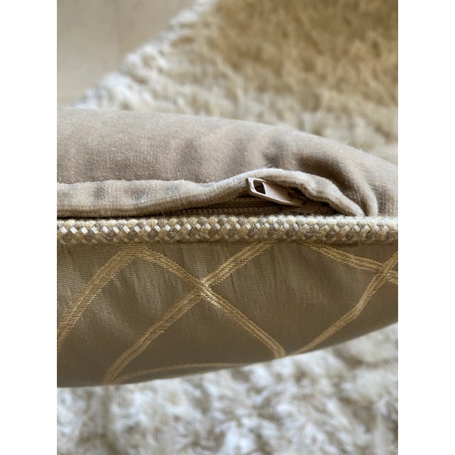 Textile Baker Fabric Custom Lumbar Pillows - a Pair For Sale - Image 7 of 11