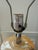 White Mid -Century Modern Hand Painted Table Lamps - A Pair For Sale - Image 8 of 15