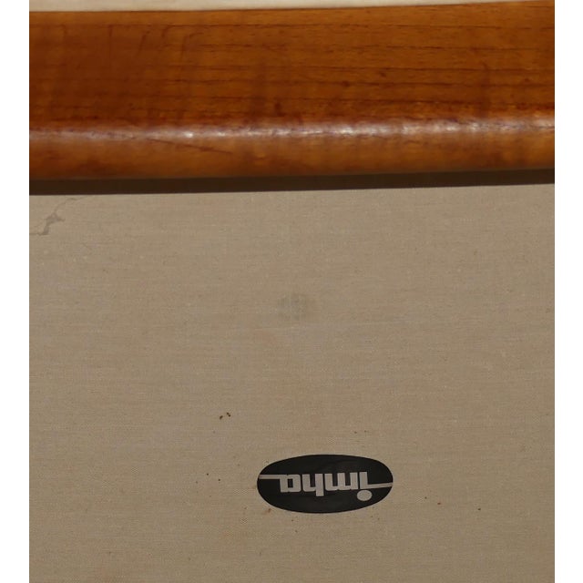 1960s Vintage Teak Dining Chairs from IMHA, 1960s, Set of 6 For Sale - Image 5 of 18