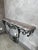 Wrought Iron and Marble Console Table, 1950s For Sale - Image 4 of 14