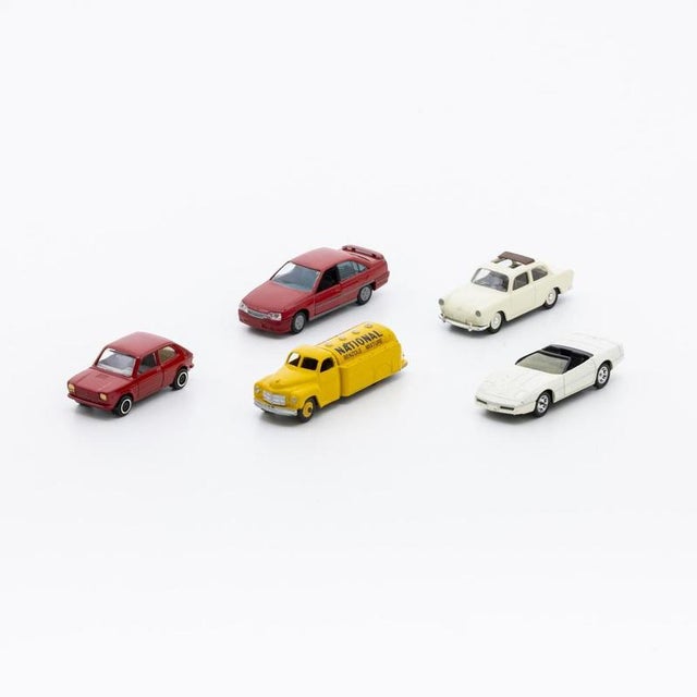 Five Miniature Cars, Set of 5 For Sale - Image 6 of 6