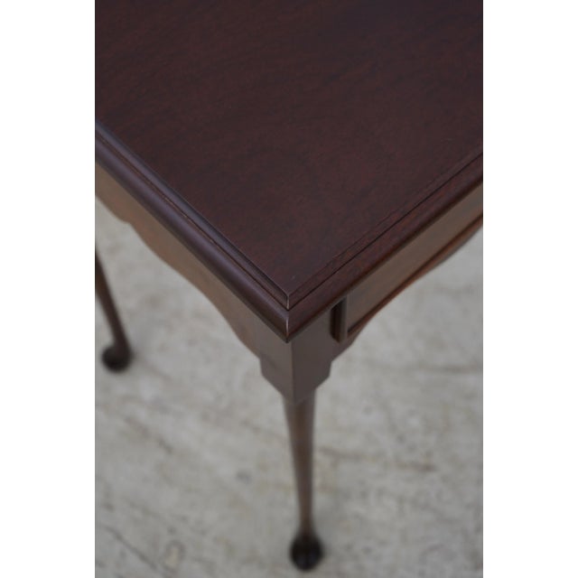 Quality Mahogany 1 Drawer Nightstand or End Table For Sale - Image 11 of 12