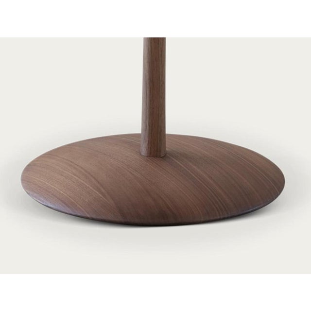 Wood Akande Side Table in Walnut by Jonas Lyndby Jensen For Sale - Image 7 of 16