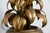 1960s Neoclassical Style Brass Palm Frond Tole Table Lamp - Pair For Sale - Image 13 of 15
