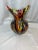 Mid 20th Century Mid 20th Century Unusual Art Glass Vase With Applied Bird For Sale - Image 5 of 7