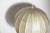 Italian cocoon création pendant lamp from the 1960s, white cocoon-resin globe over a ribbed metal frame. produced in italy...