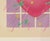 1982 heart serigraph, pencil signed, dated and numbered 2 out of 10. The signature is illegible. Combined shipping...