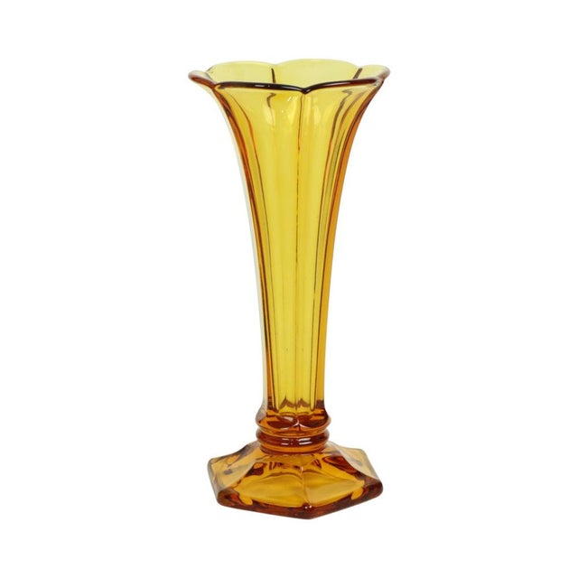 Small Art Deco Luxval Vase from Val Saint Lambert, 1930s For Sale - Image 9 of 13