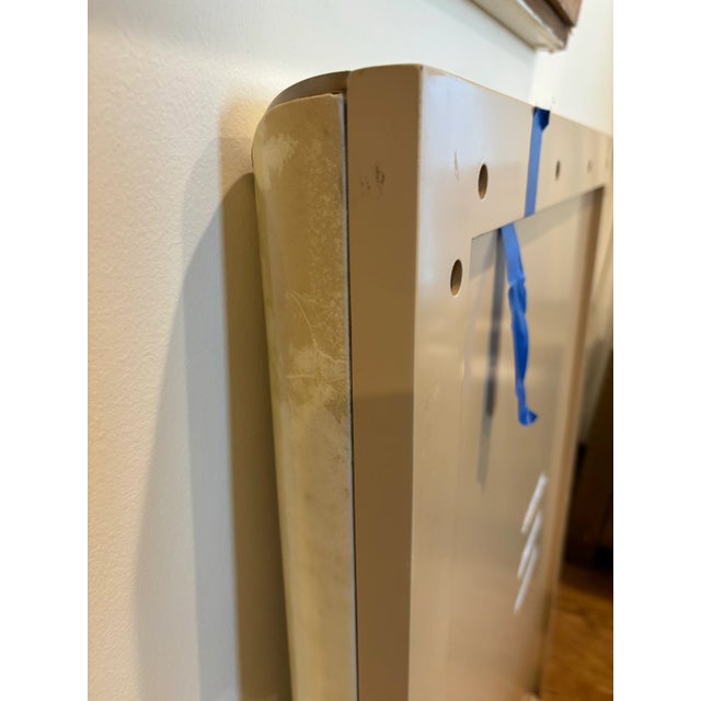 Vellum and Brass Mirror | Chairish