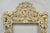 Rococo Large 78" Italian Baroque Rococo White Distress Painted Mirror Art Picture Frame For Sale - Image 3 of 17