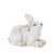 Add a rustic and charming touch to your decor with this rabbit figure set, featuring two bunnies in natural, relaxed poses...