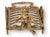 Hollywood Regency French Ormolu Gilt Cherub Soap or Sponge Holder For Sale - Image 3 of 5