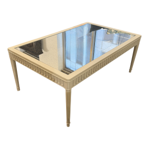 Hickory Chair Mirrored Coffee Table