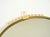 Mid-Century Modern Brass Wall Mirror from Lenz, 1964 For Sale - Image 4 of 14