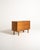 Swedish oak filing cabinet from the 1960s/1970s, produced by AB Kinnarps Kontorsmöbler, with two tambour doors and...