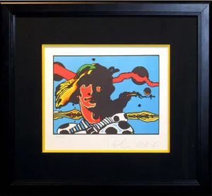 Pop Art Peter Max "Prince Caspian of Narnia" Signed Numbered Lithograph Art Print